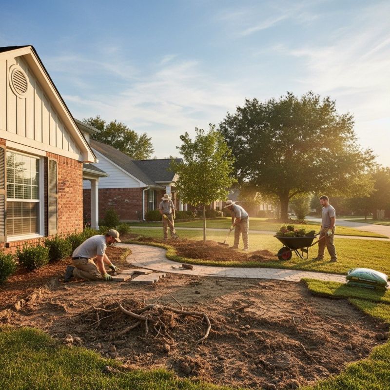 Landscape Remodeling detail
