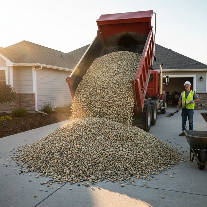 Landscaping Gravel Delivery detail