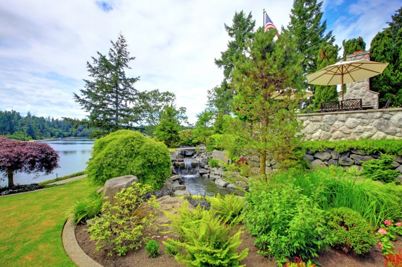 Water Feature Landscaping detail