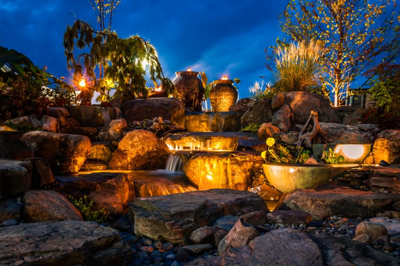 Water Feature Landscaping detail