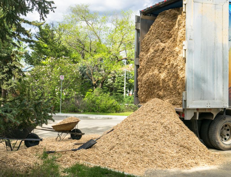 Wood Chips Installation detail