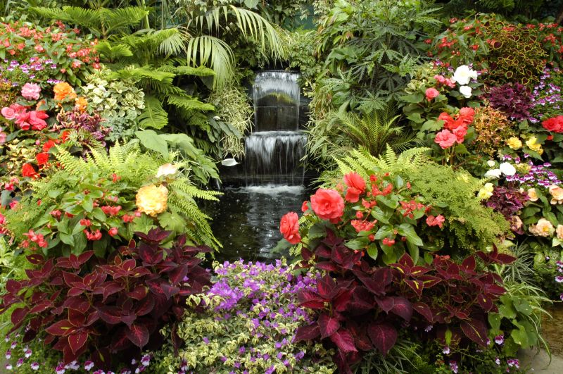 Garden Waterfall Installation