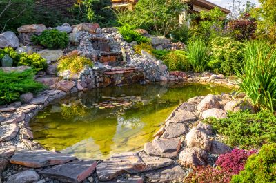 Garden Waterfall Installation