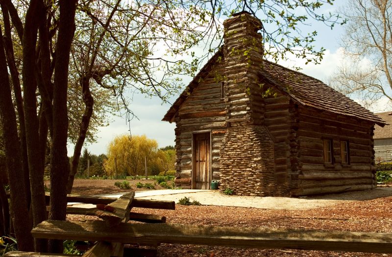 Log Home Landscaping