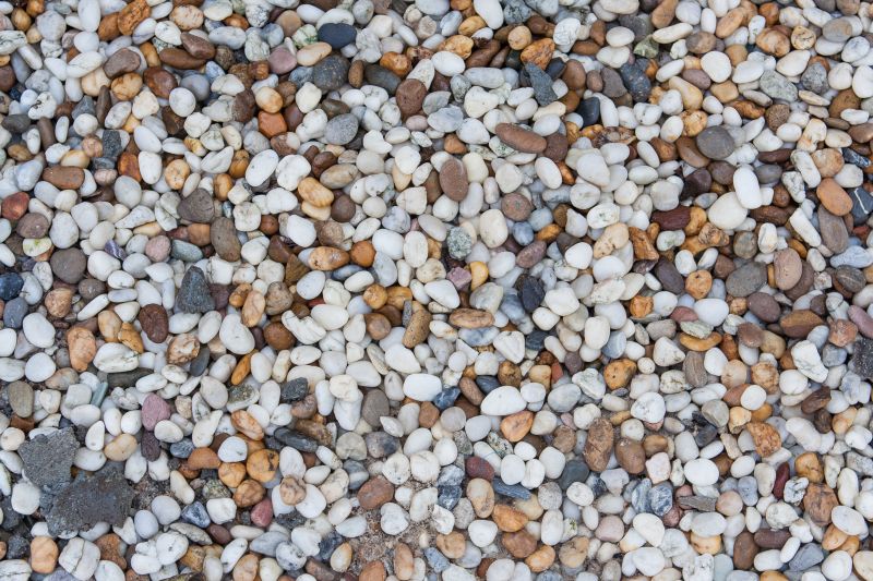 Pea Gravel Spreading