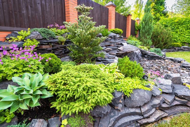 Stone Garden Installation