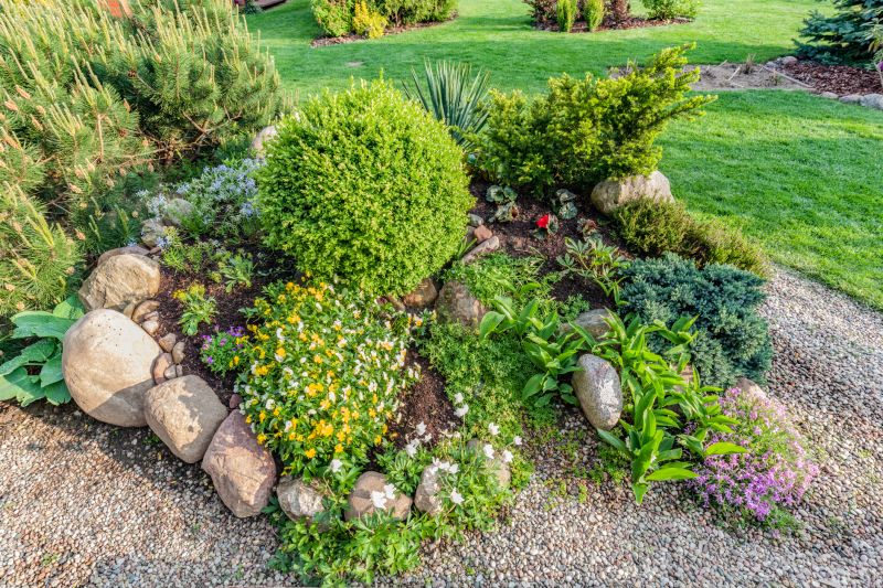 Stone Garden Installation