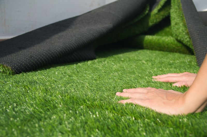Synthetic Mulch Installation