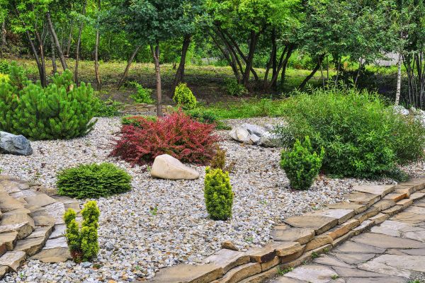 Rock Landscaping in Eau Claire