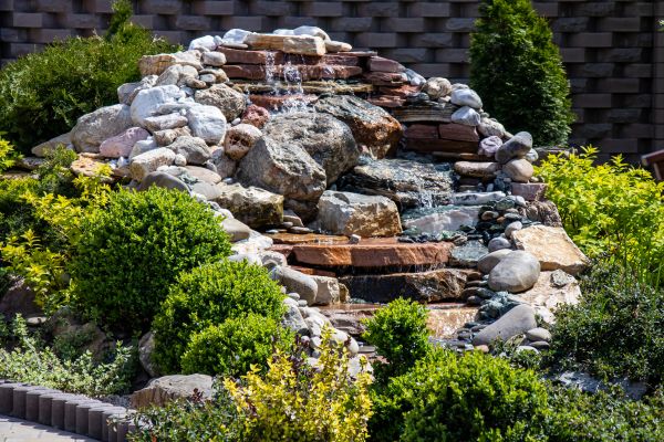 Rockscaping in Eau Claire