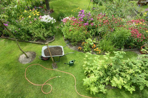 Flower Bed Construction in Eau Claire