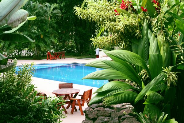 Pool Area Landscaping in Eau Claire