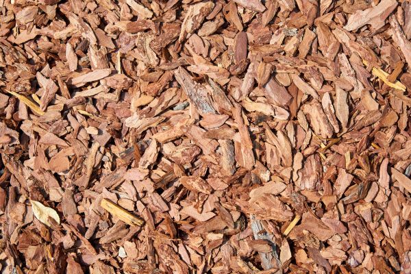 Pine Mulch Spreading in Eau Claire