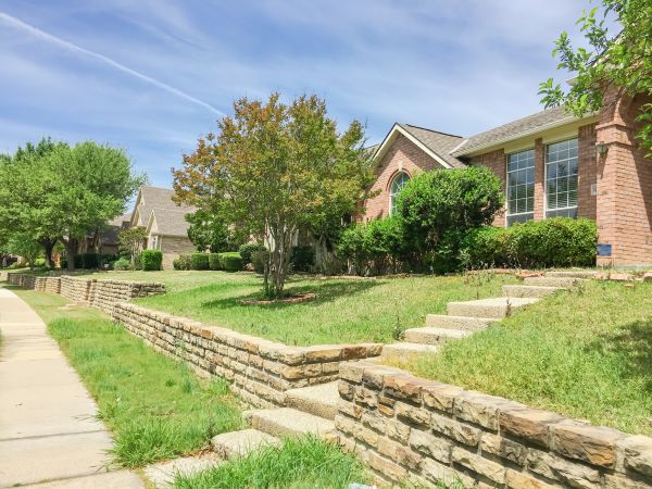 Sloped Yard Landscaping in Eau Claire