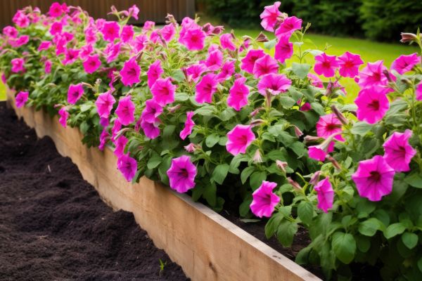 Raised Flower Bed Installation in Eau Claire